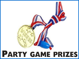Party games and prizes