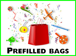 Pre filled party bags
